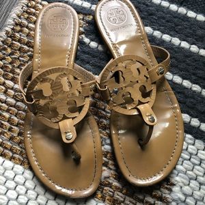 Nude Tory Burch sandals!